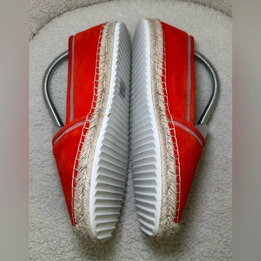 Karl Lagerfeld Paris Alaine espadrilles orange‎ slip-on loafer spring summer 9